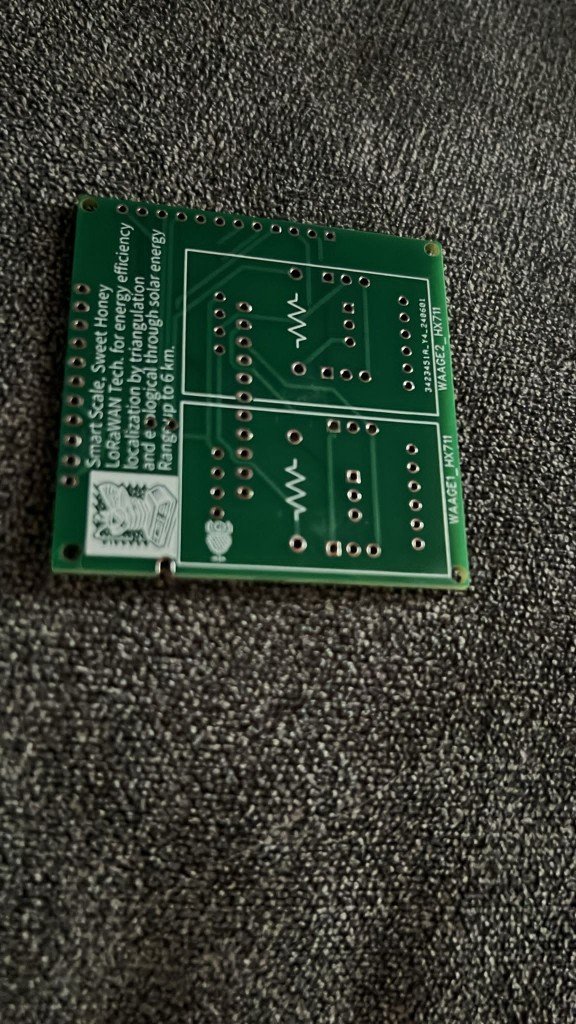 Unbestückte HX711-Platine Smart Scale Sweet Honey für LoRaWAN und Solar